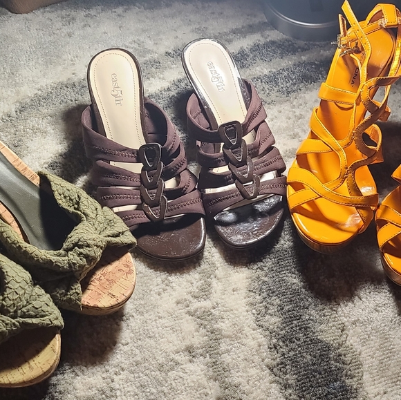 Bundle of 3 pairs of shoes size 6.5 Charlotte Russ, Diva Dna, East 5th Good con - Picture 3 of 13